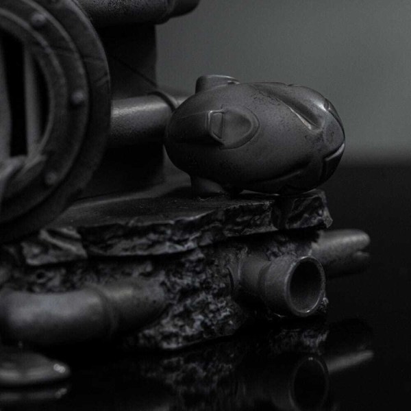 Statuette Tortues Ninja à Art Scale 1/10, version Raphael noir et blanc, 26 cm