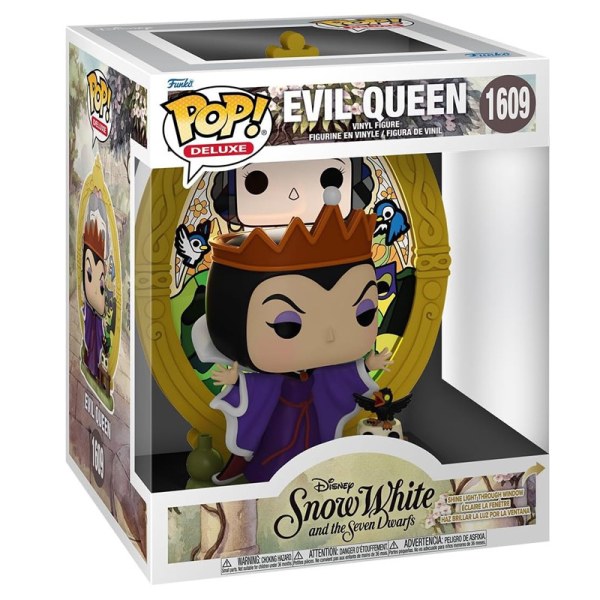 FUNKO POP Deluxe! 1609 La Méchante Reine Vitrail - Disney Villains