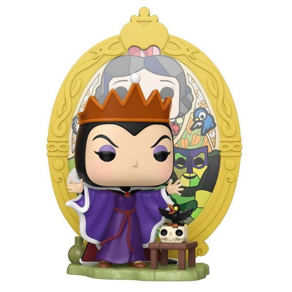 FUNKO POP Deluxe! 1609 La Méchante Reine Vitrail - Disney Villains