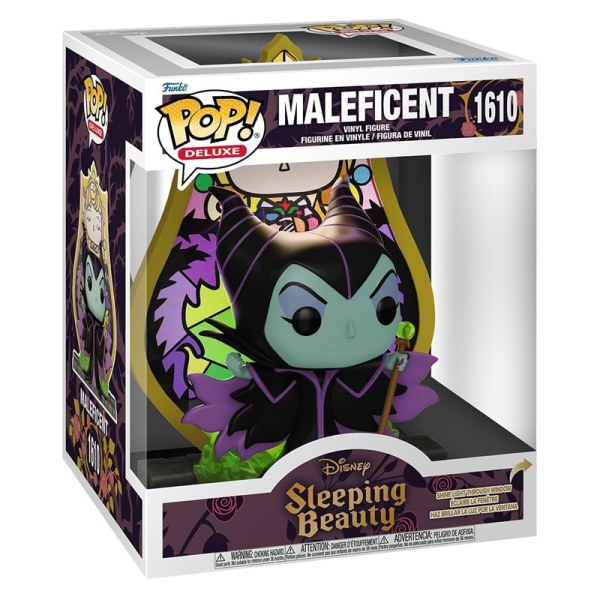 FUNKO POP Deluxe! 1610 Malefique Vitrail - Disney Villains