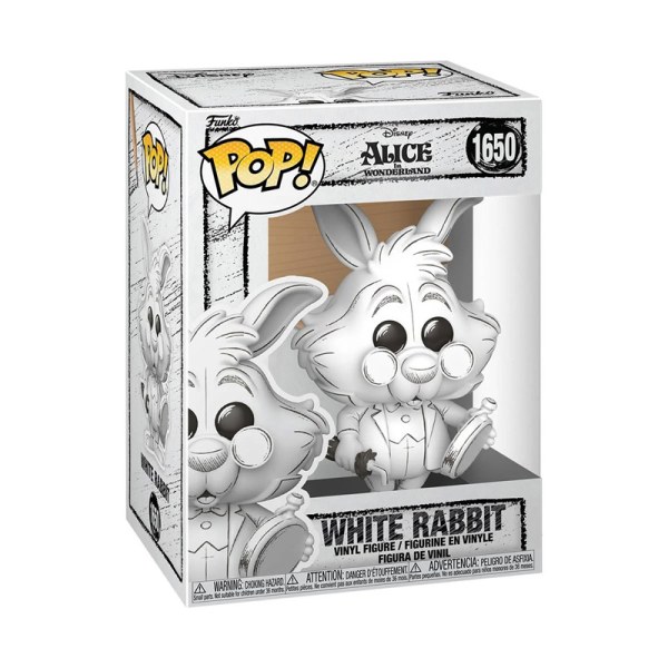 FUNKO POP! 1650 Lapin Blanc esquissé - Disney Alice au pays des merveilles