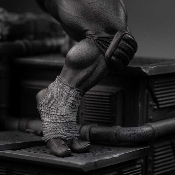 Statuette Tortues Ninja à Art Scale 1/10, Donatello, variante noir et blanc, 26 cm