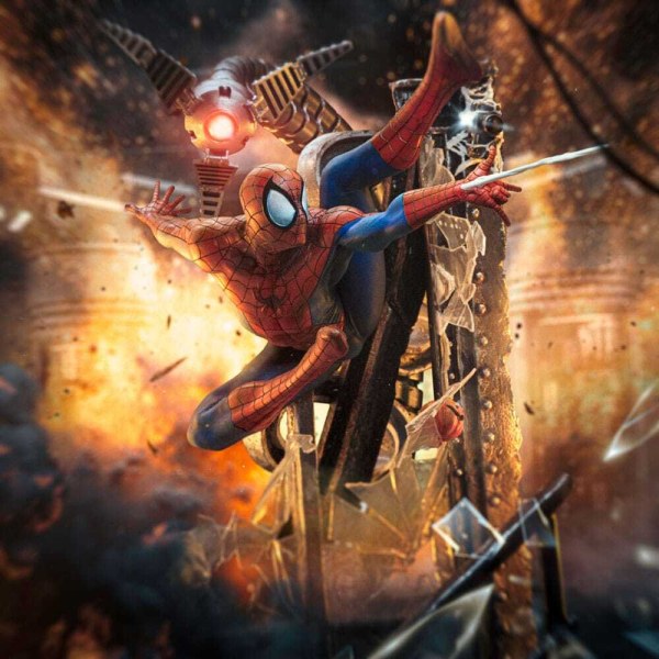 Spider-Man statuette 1/10 Art Scale Spider-Man 10th Anniversary 29 cm