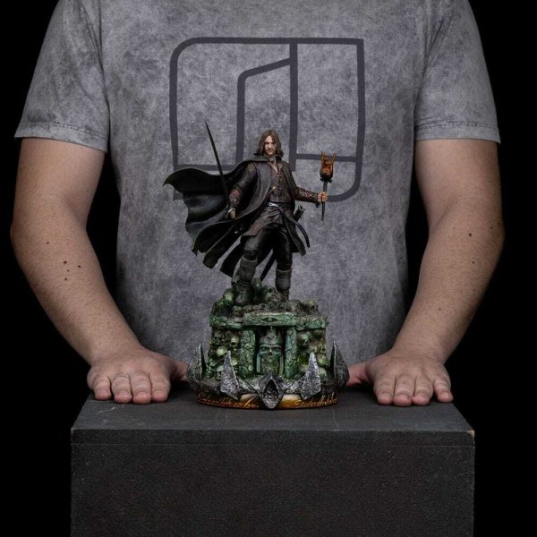 Le Seigneur des Anneaux statuette 1/10 Art Scale Aragorn Unleashed 31 cm