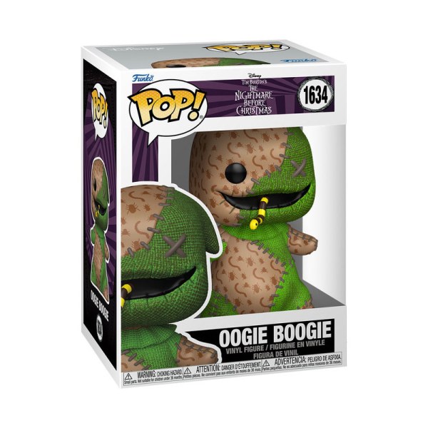 FUNKO POP! 1634 Patchwork Oogie Boogie - Disney L'étrange Noël De Monsieur Jack