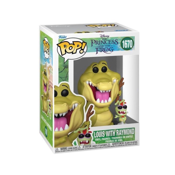 FUNKO POP! 1670 Louis et Raymond - Disney La Princesse et la Grenouille