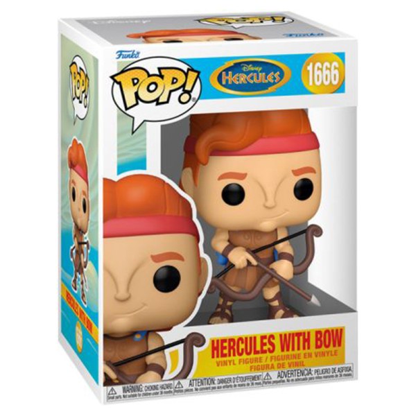 Funko Pop! 1666 Hercule avec son arc - Disney Hercule 25e anniversaire