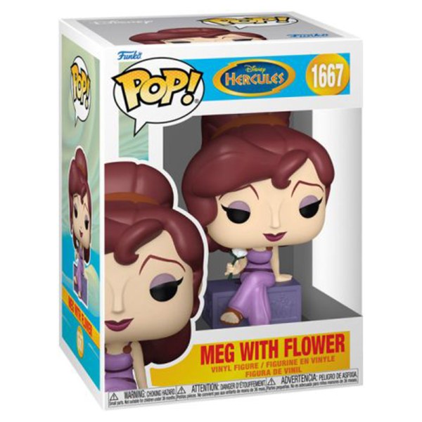 FUNKO POP! 1667 Meg avec une fleur - Disney Pop Hercule 25e anniversaire