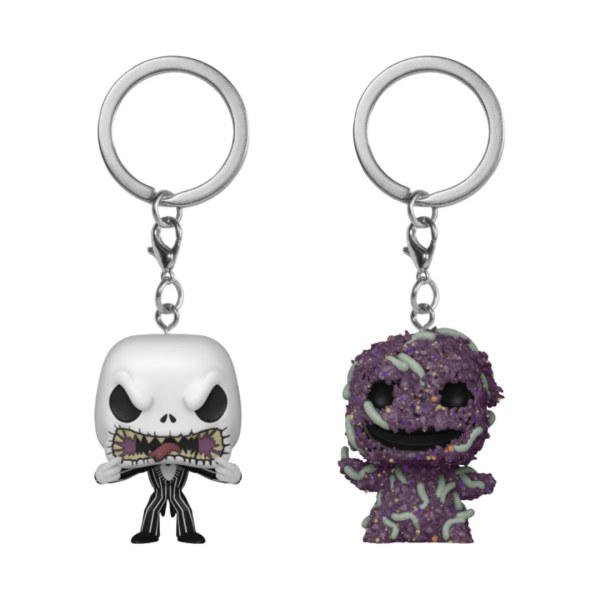 Pack de 2 porte-clés Pocket Pop Jack et Oogie Boogie - Disney L'étrange Noël De Monsieur Jack