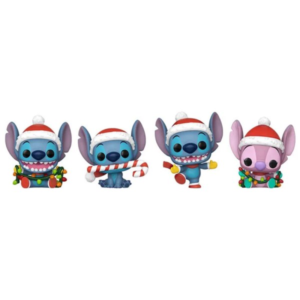 Coffret sapin de Noël de 4 Pocket Pop Stitch - Disney Lilo & Stitch