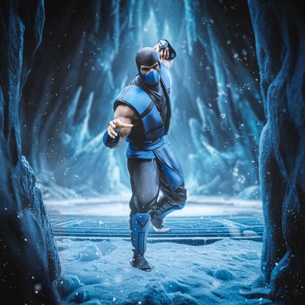Statuette Mortal Kombat à Art Scale 1/10 - Sub-Zero (Collection Ninjas)