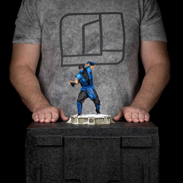 Statuette Mortal Kombat à Art Scale 1/10 - Sub-Zero (Collection Ninjas)