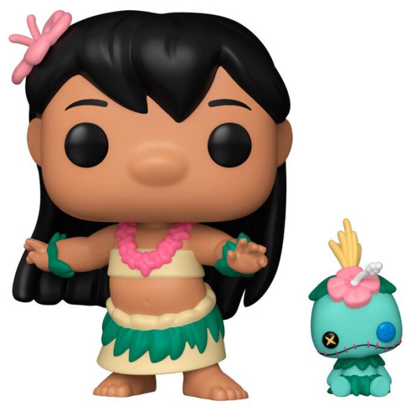 FUNKO POP! 1741 Hula Lilo avec Souillon - Disney Lilo & Stitch