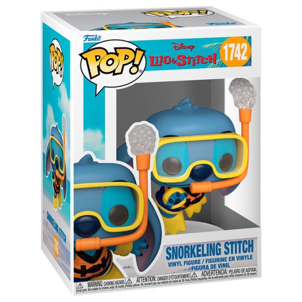 FUNKO POP! 1742 Stitch plongée en tuba - Disney Lilo & Stitch