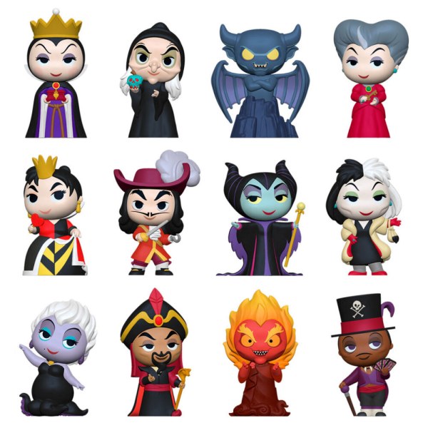Mini Figurine mystère des méchants - Disney