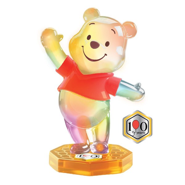 WINNIE L'OURSON EN ARC-EN-CIEL TRANSPARENT - DISNEY GRAND JESTER