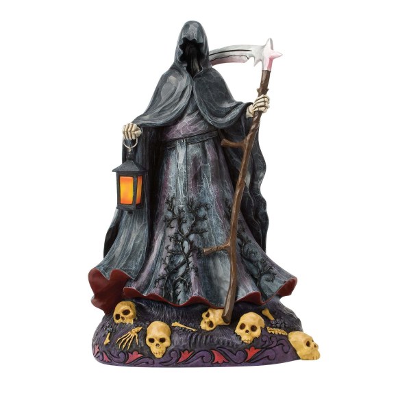 Figurine La Faucheuse avec LED - Heartwood Creek