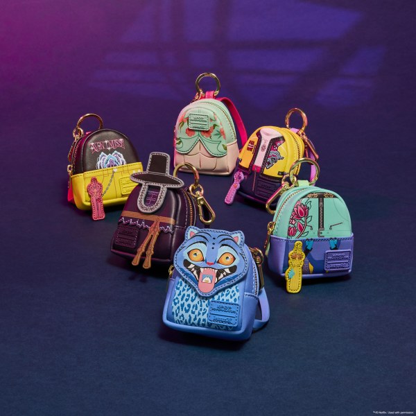 Porte-clés mini sac à dos mystère KPop Demon Hunters - Loungefly Netflix