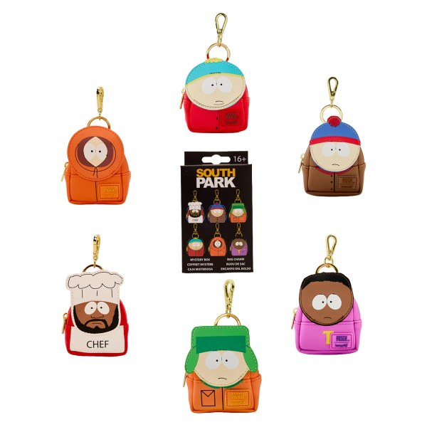 Porte-clés mini sac à dos mystère South Park - Loungefly Paramount