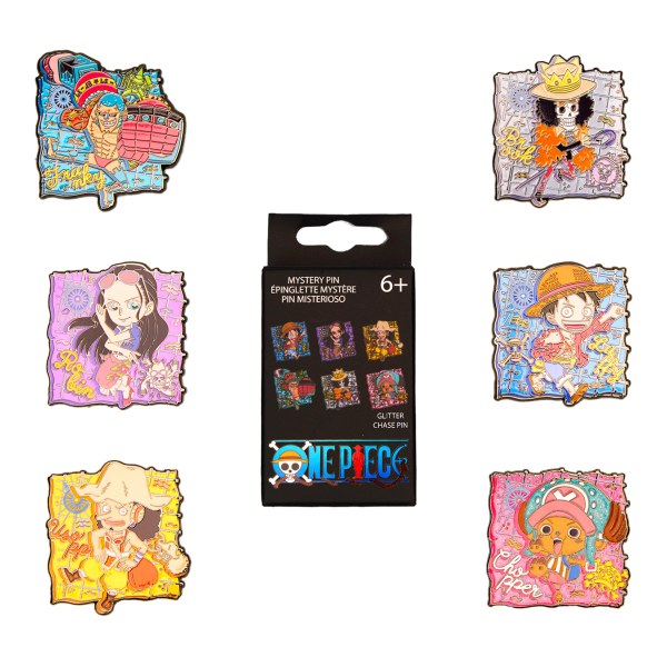 Pin's boite mystère One Piece carte - Loungefly TOEI