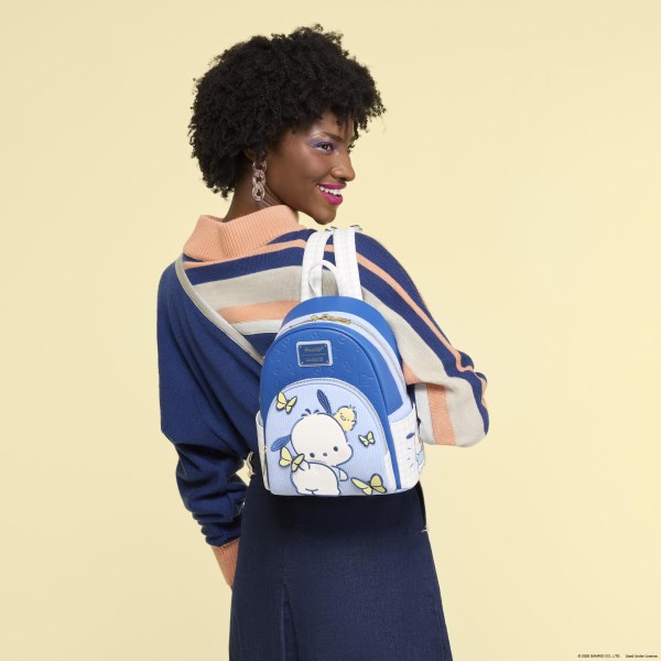 Mini sac à dos Pochacco à carreaux - Loungefly Sanrio