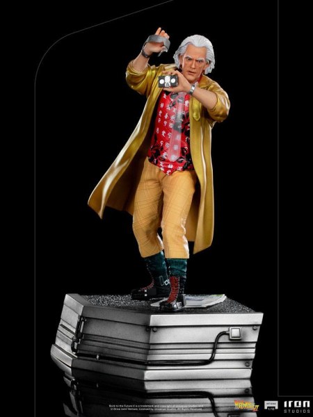 Retour vers le Futur II Statuette 1/10 Art Scale Doc Brown 25 cm