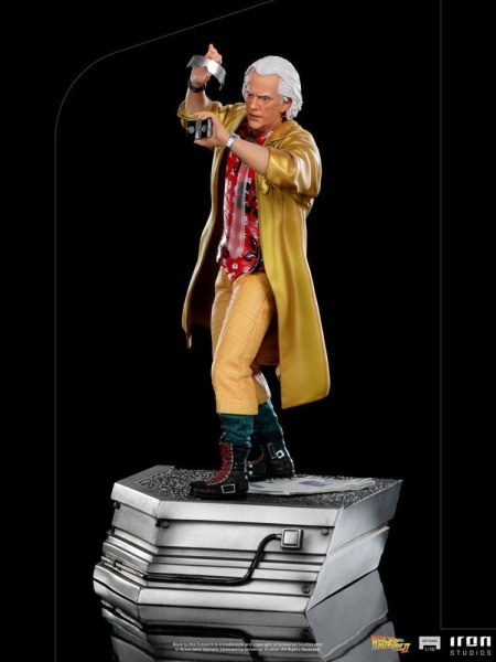 Retour vers le Futur II Statuette 1/10 Art Scale Doc Brown 25 cm