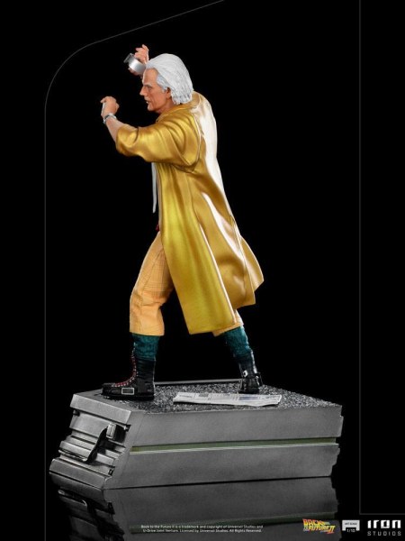 Retour vers le Futur II Statuette 1/10 Art Scale Doc Brown 25 cm