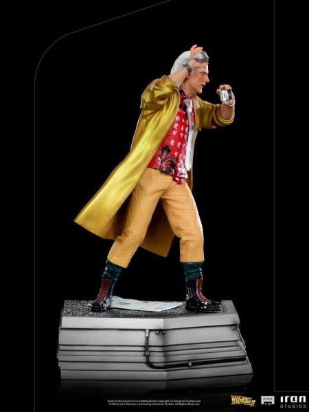 Retour vers le Futur II Statuette 1/10 Art Scale Doc Brown 25 cm
