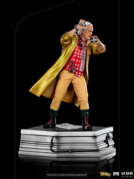 Retour vers le Futur II Statuette 1/10 Art Scale Doc Brown 25 cm