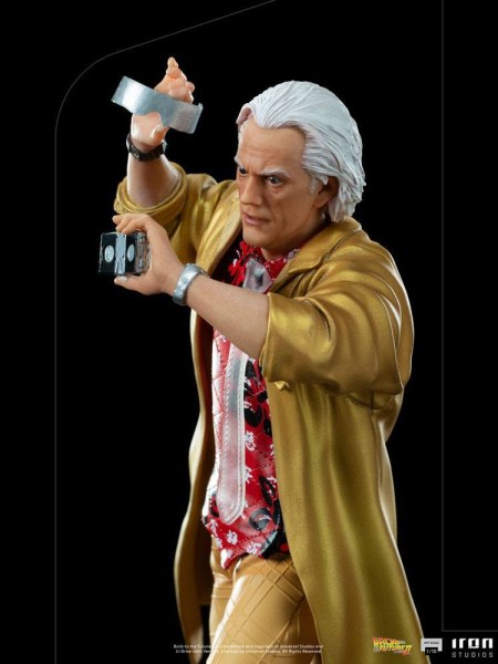 Retour vers le Futur II Statuette 1/10 Art Scale Doc Brown 25 cm