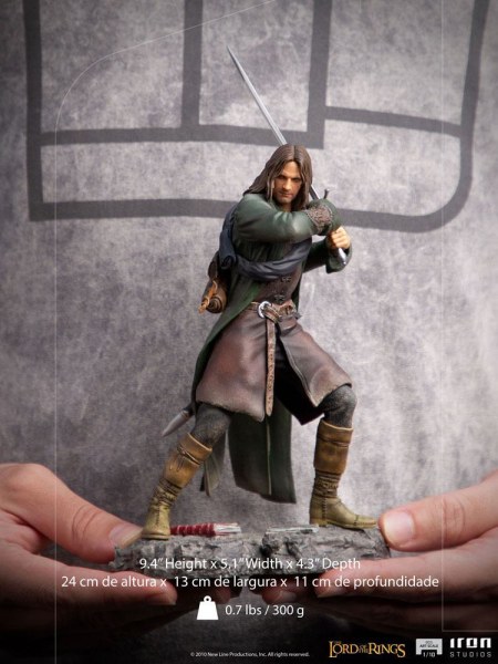 Le Seigneur des Anneaux statuette 1/10 BDS Art Scale Aragorn 24 cm