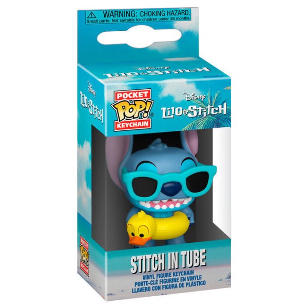 Porte-clés Pocket POP Disney Lilo & Stitch - Stitch en tube