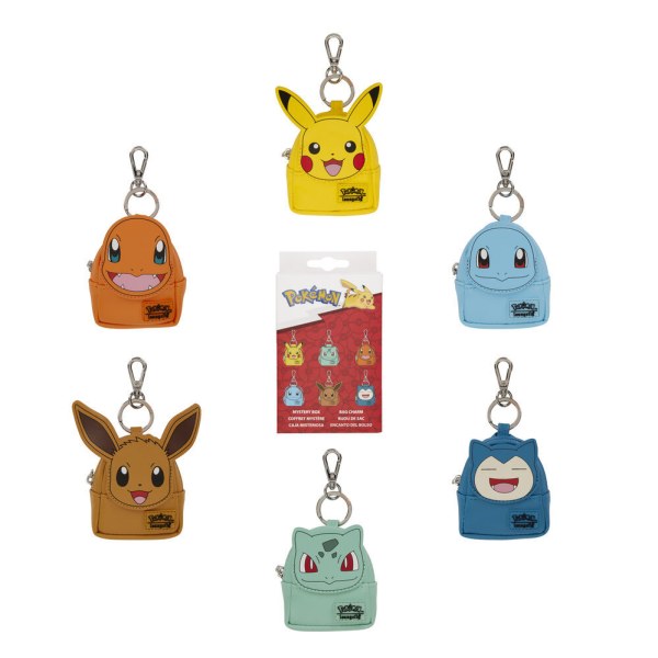 Porte-clés mystère – Mini sac à dos Loungefly – Pokémon