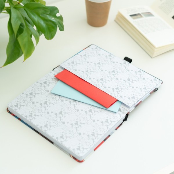 CARNET DE NOTES A5 PREMIUM AVEC STYLO UNIFORME - MARVEL CAPTAIN AMERICA