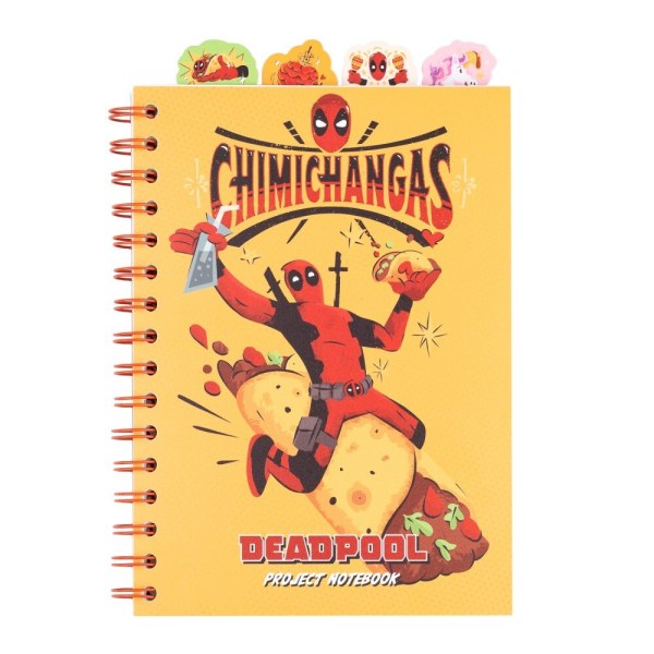 Carnet de projet Marvel Deadpool