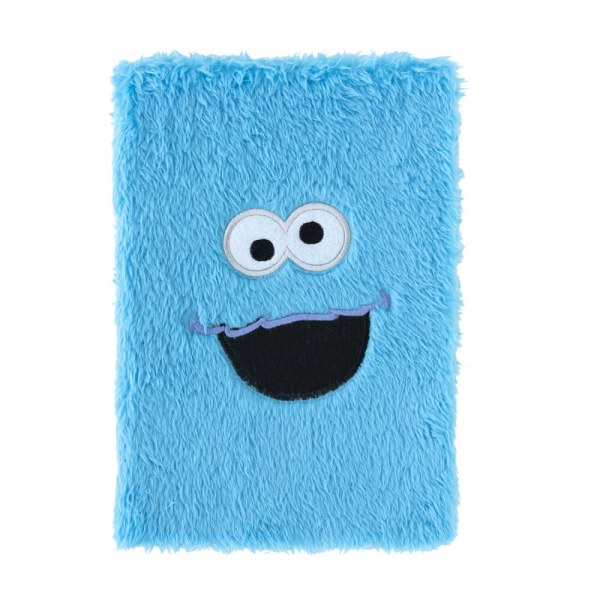 CARNET DE NOTES PREMIUM A5 EN PELUCHE - RUE SÉSAME