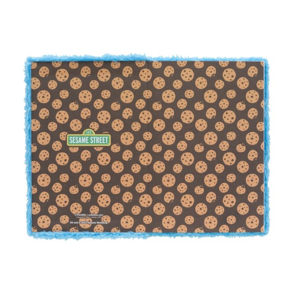 CARNET DE NOTES PREMIUM A5 EN PELUCHE - RUE SÉSAME