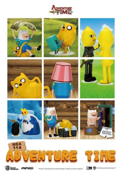 Adventure Time assortiment figurines Mini Egg Attack Blind Box Adventure Time 9 cm (6)