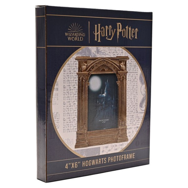 Cadre photo doré Poudlard - Harry Potter