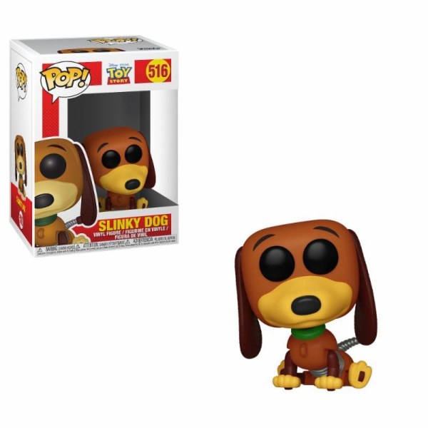 Figurine Slinky Dog de Toy Story POP! 516 (Disney) - 9 cm