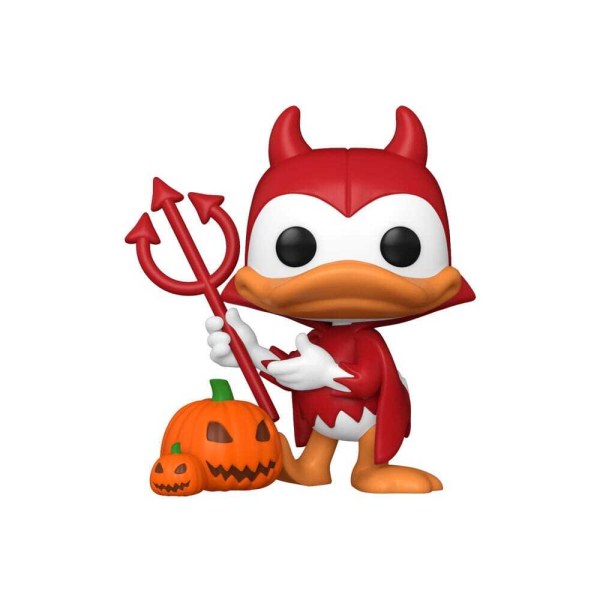 Figurine Pop! 1446 Disney : Donald le diable avec une citrouille