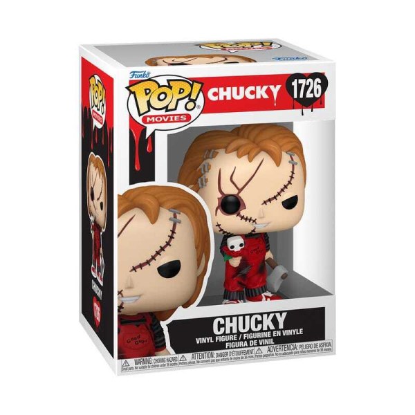 Figurine Pop! 1726 Valentins – Chucky – Jeu d'enfant