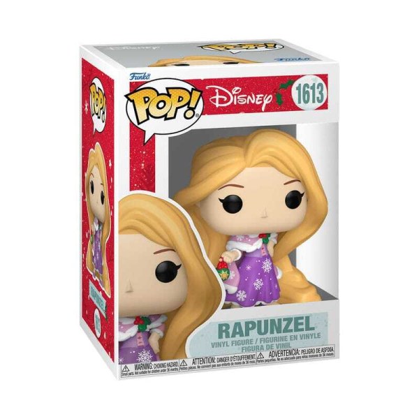 Figurine Disney Princess POP! 1613 en vinyle Raiponce de Noël
