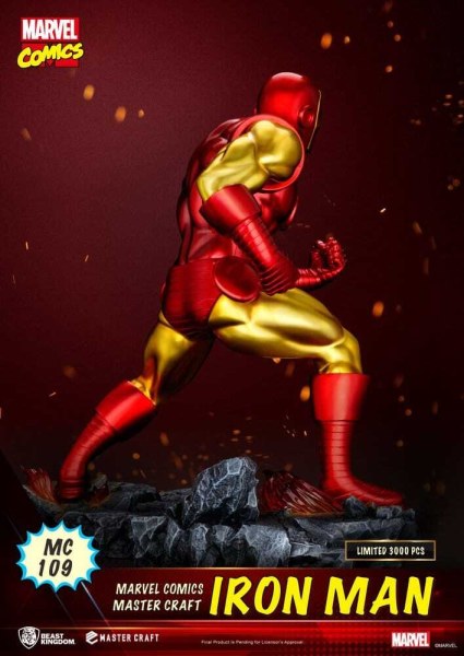 Marvel Comics statuette Master Craft Iron Man 29 cm
