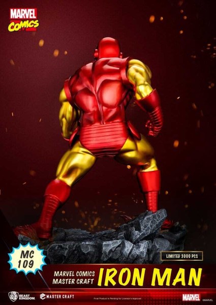 Marvel Comics statuette Master Craft Iron Man 29 cm