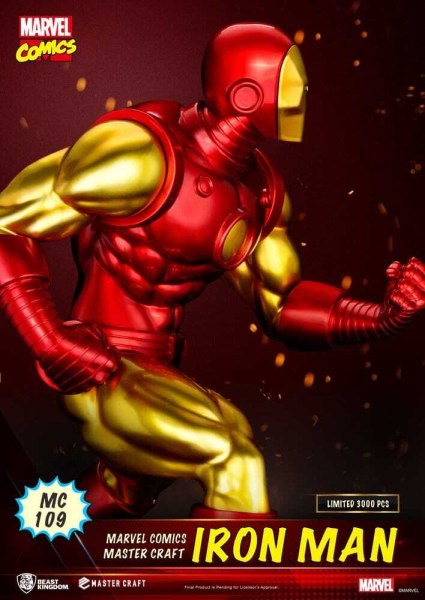 Marvel Comics statuette Master Craft Iron Man 29 cm
