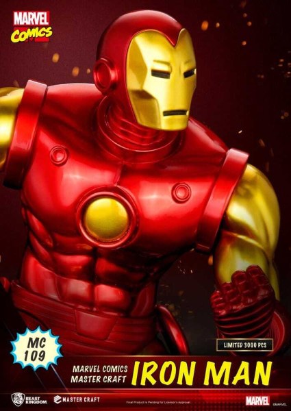 Marvel Comics statuette Master Craft Iron Man 29 cm