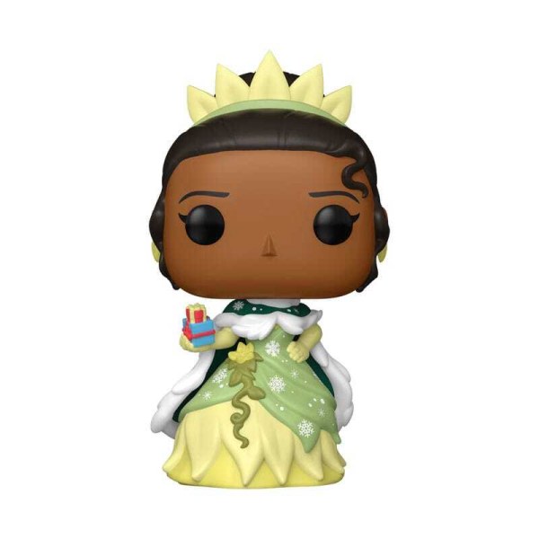 Figurine Disney Princess POP! 1614 en vinyle Tiana de Noël