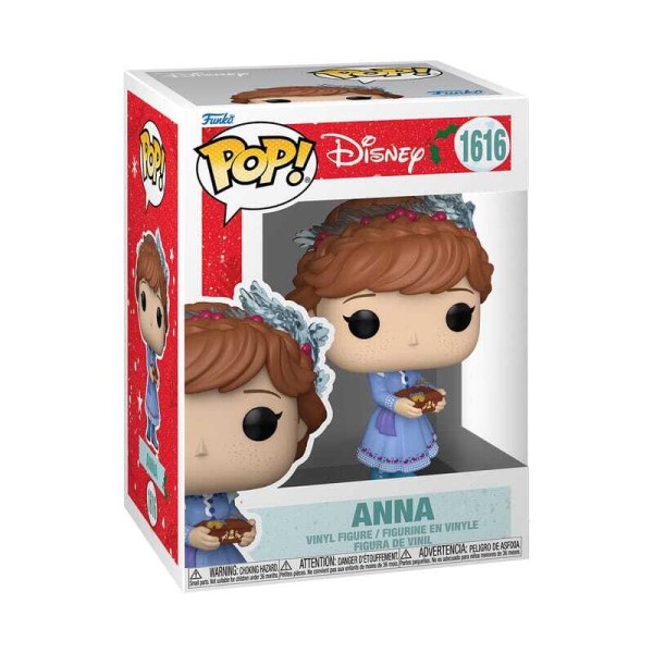 Figurine Disney Princess POP! 1616 en vinyle Anna de Noël